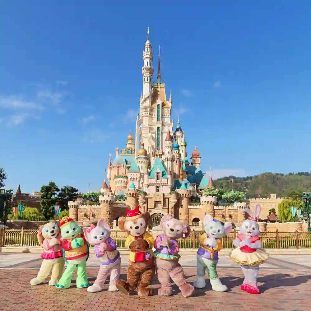 香港ディズニー 香港ディズニーランド・リゾート ワンデーツアー【マカオから貸切