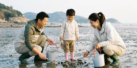 象山海灘尋寶