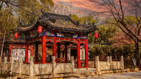 Liao Zhai City in Zibo attraction in Zibo