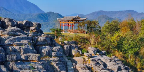 寒武紀石林景區