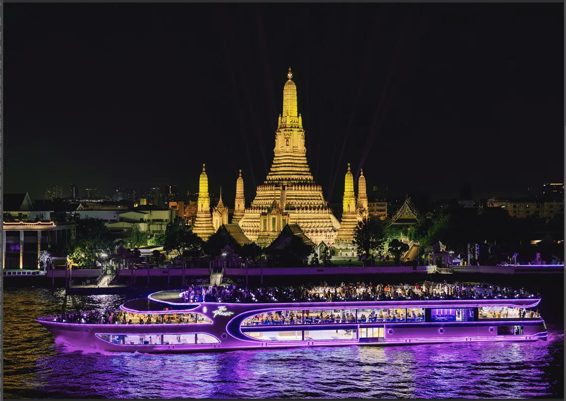 1_皇家銀河號夜遊湄南河