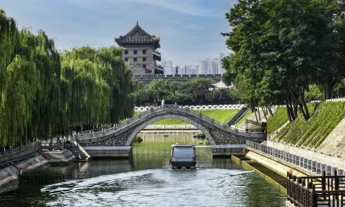 Xi'an City Wall Moat Smart Sightseeing Boat