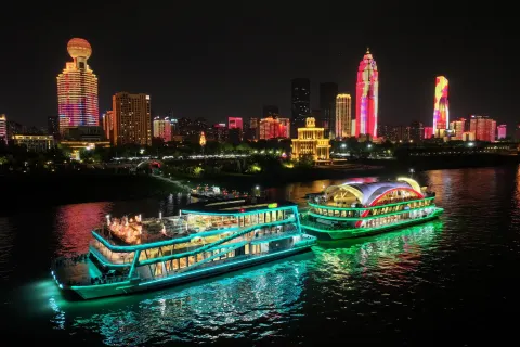 Wuhan Liangjiang Cruise (Night Cruise on Yangtze River)