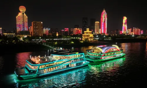 Wuhan Liangjiang Cruise (Night Cruise on Yangtze River)