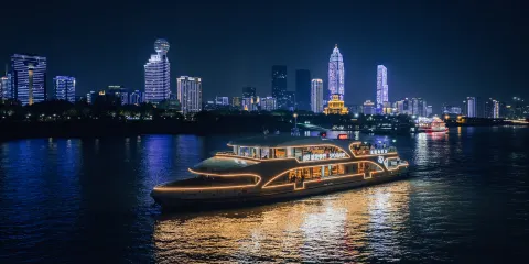 武漢兩江遊覽·夜遊長江