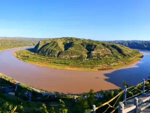 Yanchuan Yellow river Qiankun Bay Scenic Area