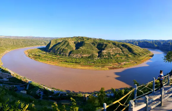 延川黃河乾坤灣景區門票家庭（1位成人+1位小童）（1位家長+1位學生）