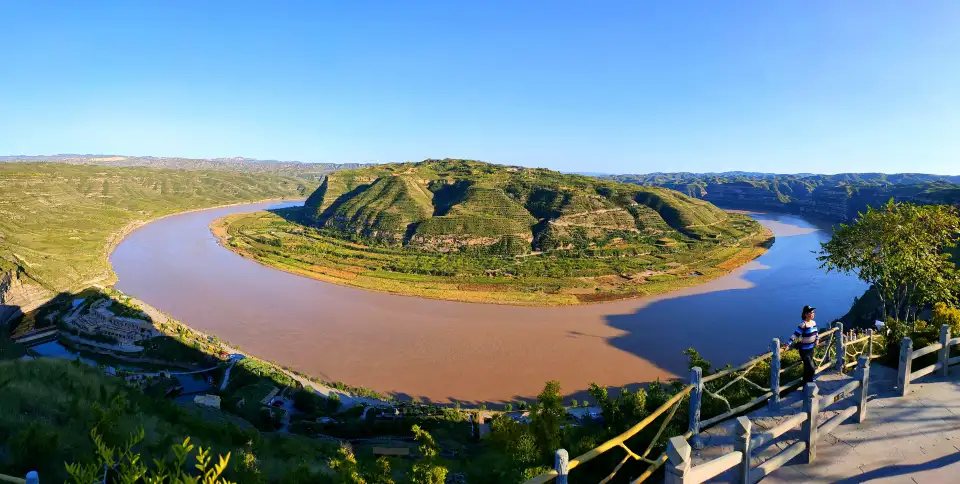 1_Yanchuan Yellow river Qiankun Bay Scenic Area