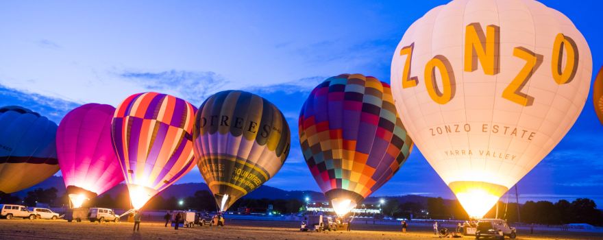 Global Ballooning Yarra Valley Hot Air Balloon Flights