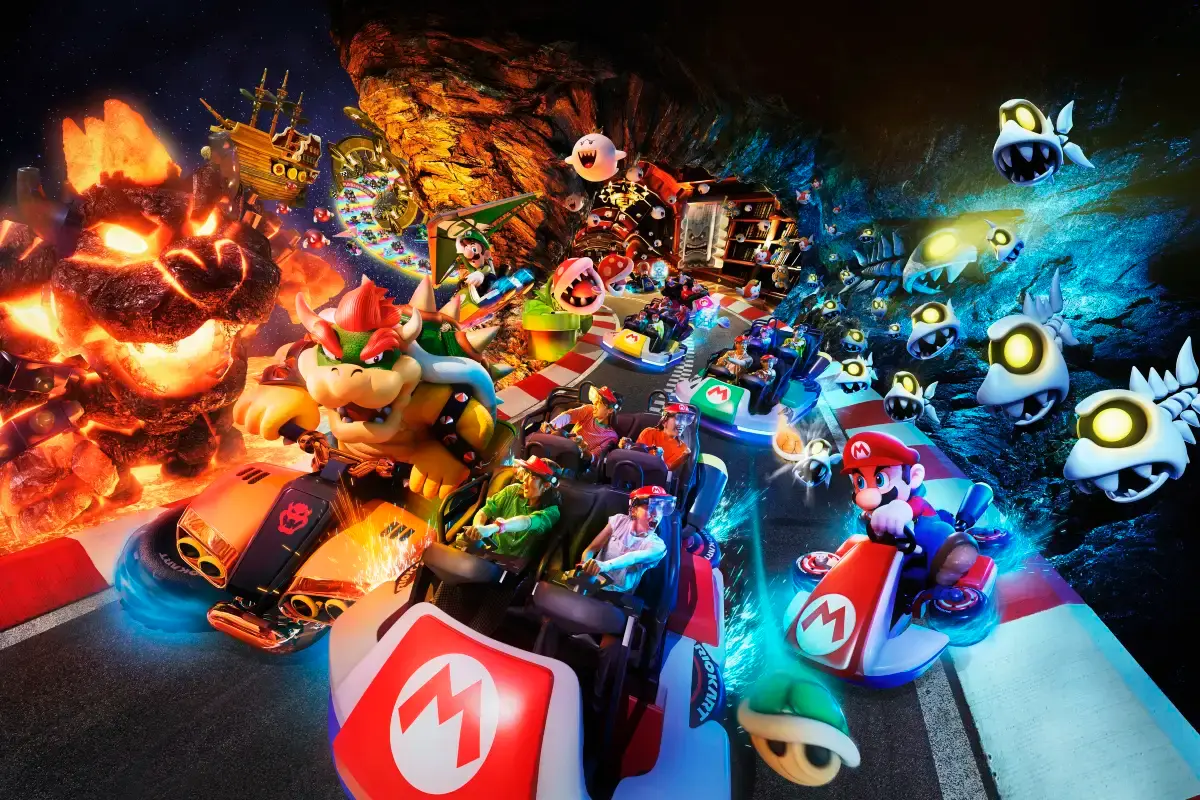 유니버셜 스튜디오 재팬 닌텐도 월드 마리오 카트