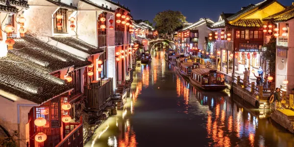 蘇州熱門夜間人氣景點