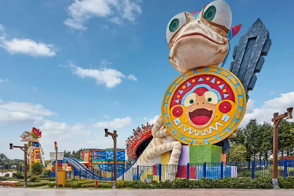 濟州 Shinhwa Theme Park 園區遊樂設施真實照片