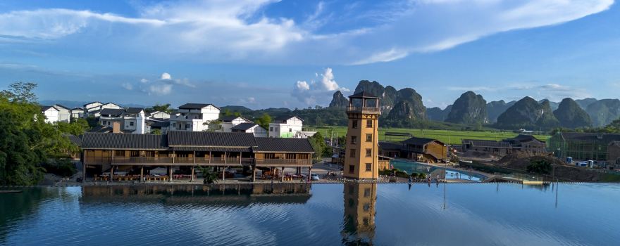 Red Army Ancient Road Scenic Area · Tianqin Zhuang Village