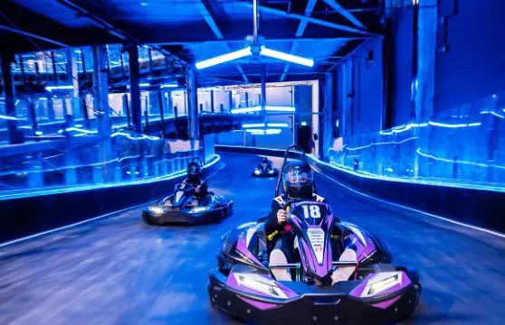 駕日沖卡丁車賽場賽車體驗(免費贈送頭套)長者高卡車