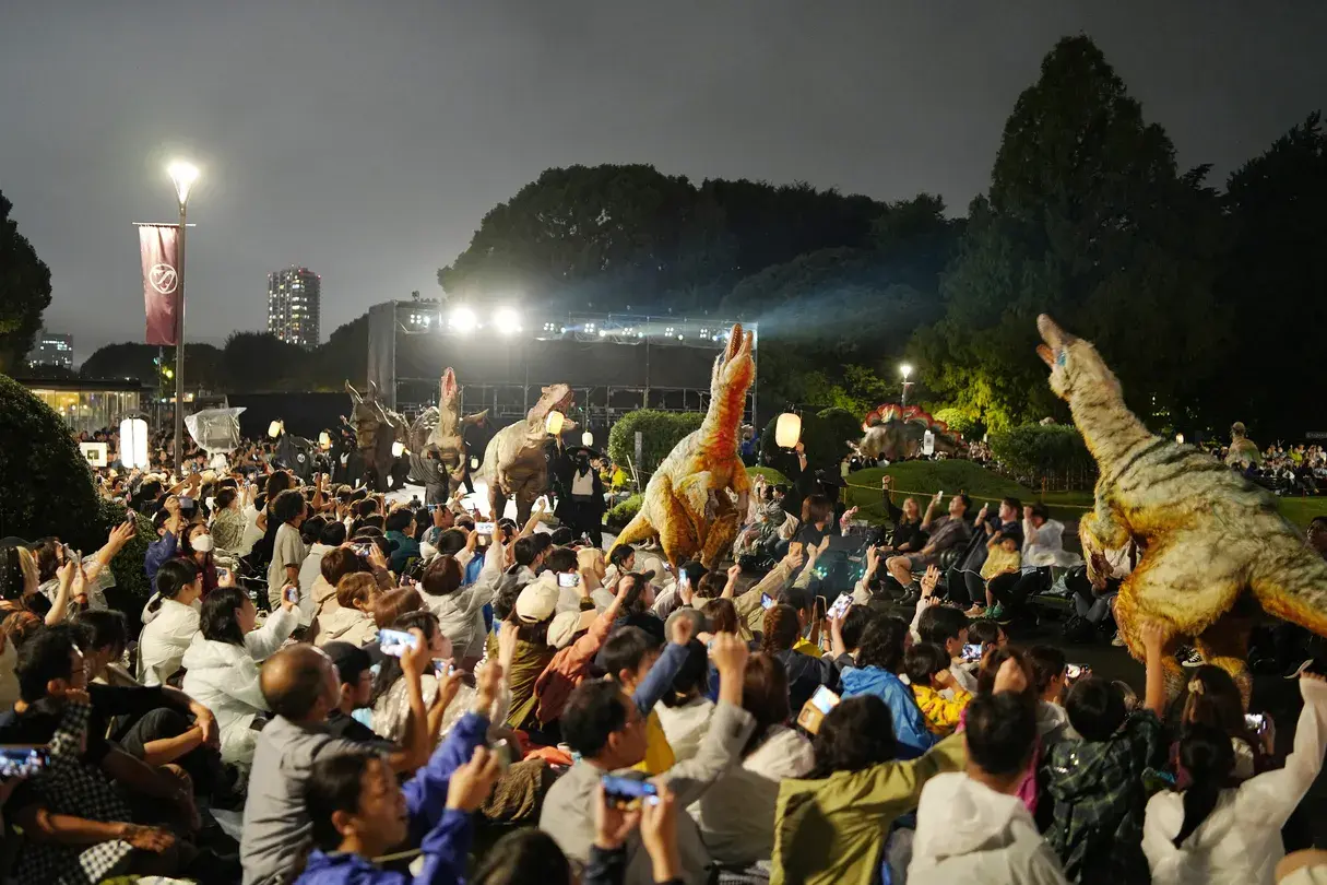 4_Tokyo National Museum Project DINO-A-LIVE Dinosaur Grand Night Parade at Tokyo National Museum