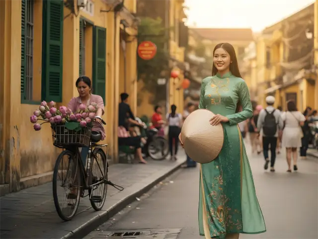 Ao Dai Experience in Hanoi