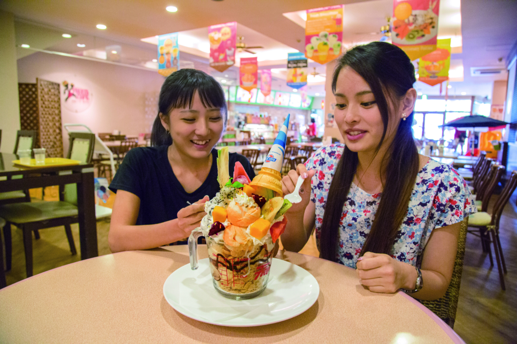 Okinawa Fruits Land Admission E-Ticket＋Mini mango shaved ice