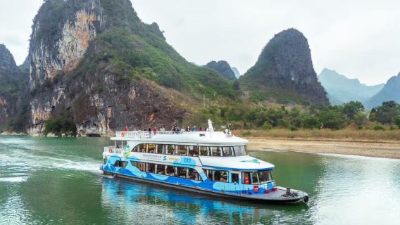 Tour privato di 1 giorno con crociera sul fiume Li da Guilin a Yangshuo