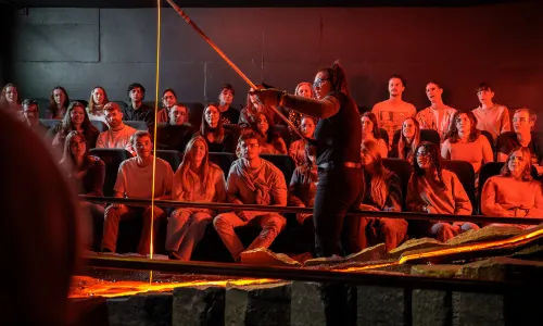 Lava Show in Vík