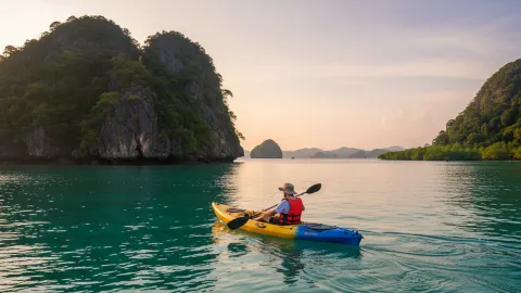 พายเรือคายัคเที่ยวป่าโกงกางทที่ลังกาวี attraction in ลังกาวี