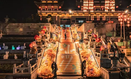 The ancient town of Tong Guan Klin