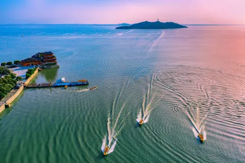 Zhongmiao Mushan Island
