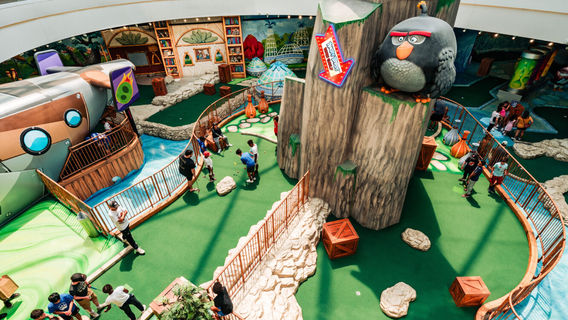 Angry Birds Mini Golf
