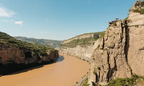 Great Ladder Cliff of The Yellow River