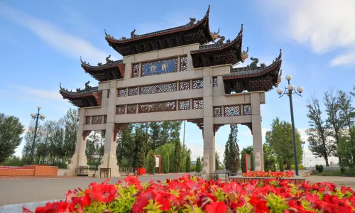 Yellow River Desert Divine Spring Tourist Area