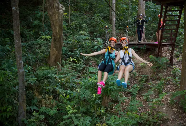 Jungle Ziplining in Phuket