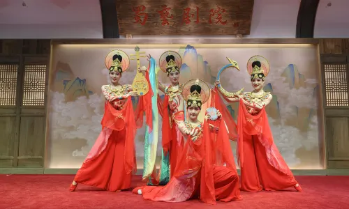 Shuyi Theater·Face Changing Sichuan Opera·Gaiwan Tea