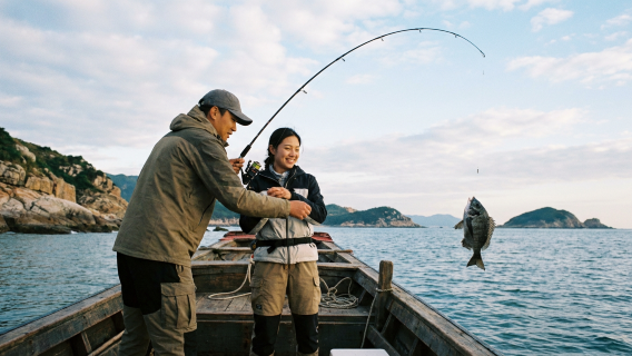 Sea-fishing in HuiZhou