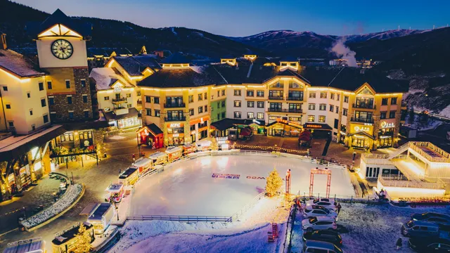 Sunac Snow Park panoramic view