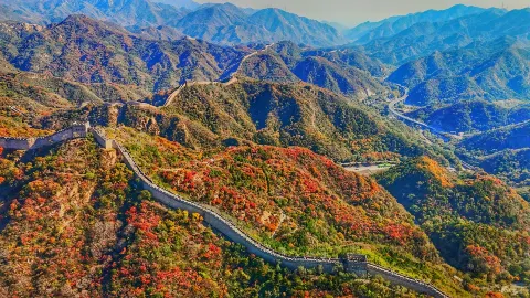 Badaling Great Wall attraction in Beijing