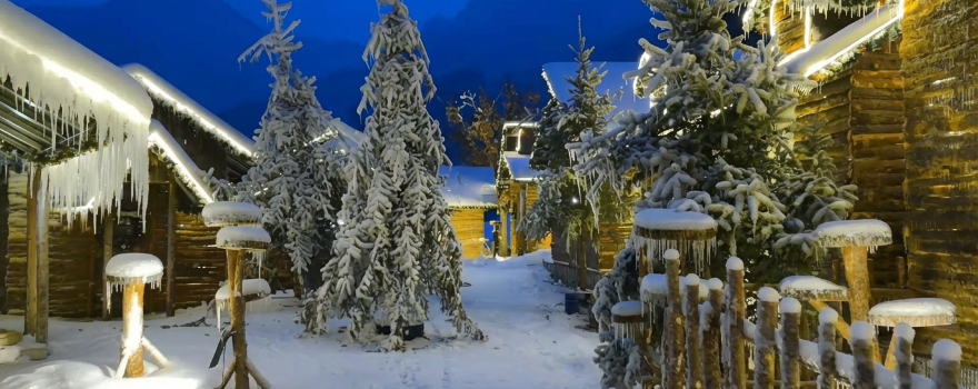Jingbei Hot Spring · Glacier Snow Town