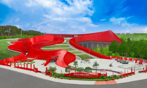 GUIZHOU LONG MARCH CULTRUALDIGITAL ART MUSEUM(THE RED BANDEROLE)
