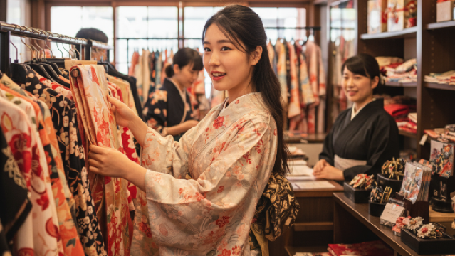 Kimono Experience in Tokyo