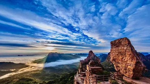 East Taihang Scenic Area attraction in Handan