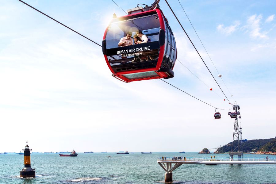 釜山鬆島海上纜車