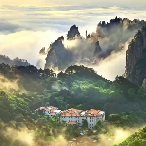 黄山景勝地