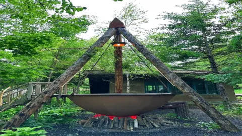 Zaizhihe Open-air Hot Spring attraction in Antu