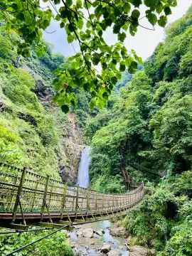 嘉義觀音瀑布報到處 （瀑布入口處）