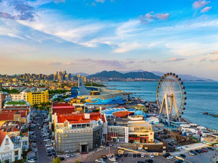 極地之光•青島海上摩天輪開業