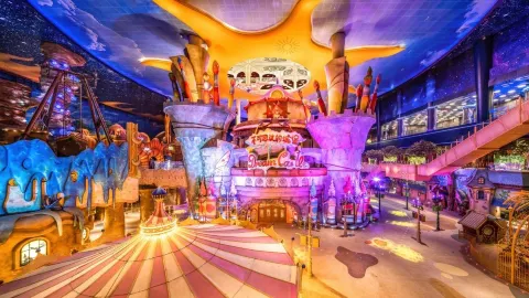 Wushang Dream Park attraction in Wuhan