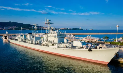 Chinese Destroyer Dalian (110) Museum Ship