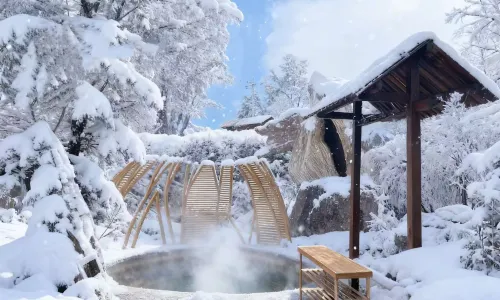 Changbai Mountain Julong Volcano Hot Spring