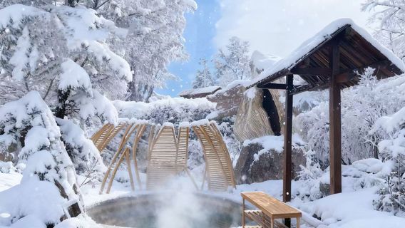 Changbai Mountain Julong Volcano Hot Spring