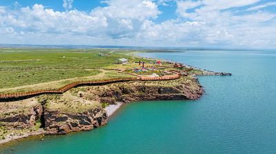 Shengquan Bay Scenic Area of Qinghai Lake