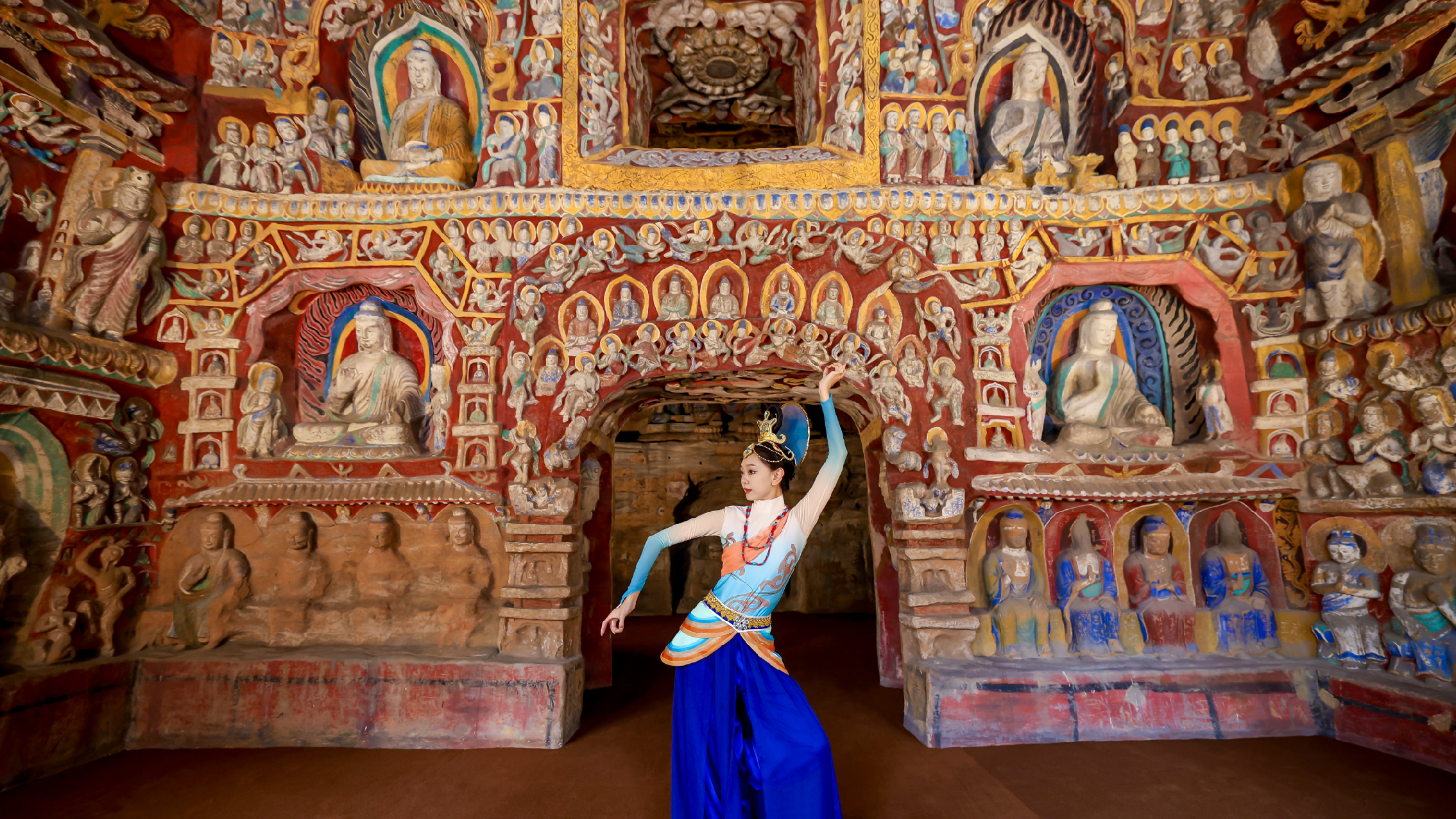 Facing the Sea of Clouds: Yungang Grottoes Art Exhibition | qu kan mei shu guan