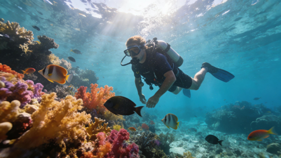 Snorkeling or Scuba Diving in Cairns